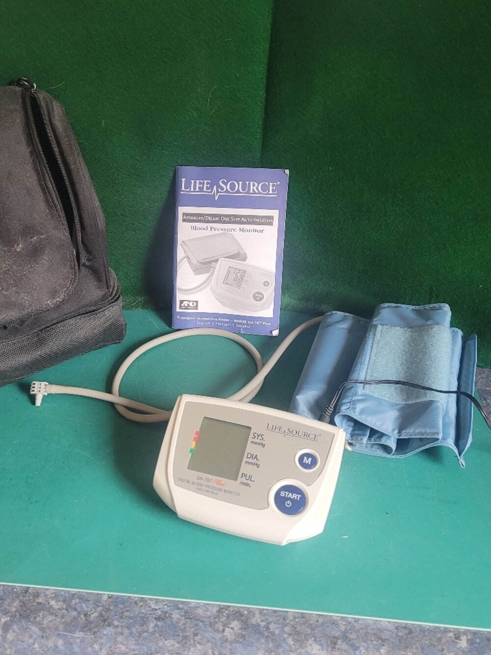 LifeSource UA-767 Plus Digital Blood Pressure Monitor.